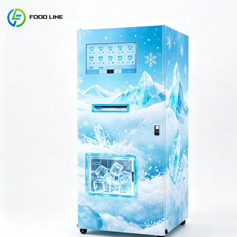 Meal Prep Vending Machine - Коммерческий торговый автомат для продажи льда,