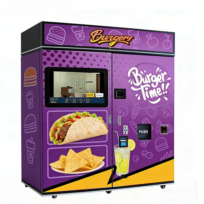 Meal Prep Vending Machine - Автомат для быстрого питания с микроволновой