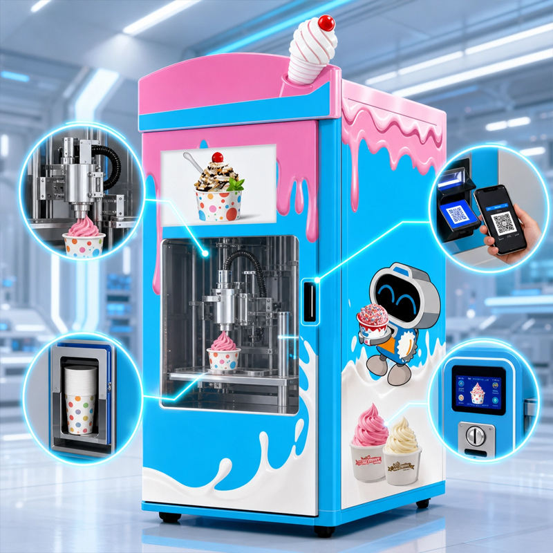Автомат для продажи мороженого – обзор и цена Meal Prep Vending Machine