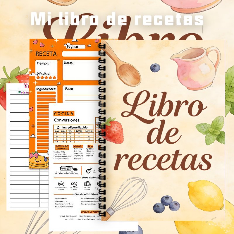 Книга рецептов на испанском яз – обзор и цена Meal Prep Recipes Healthy