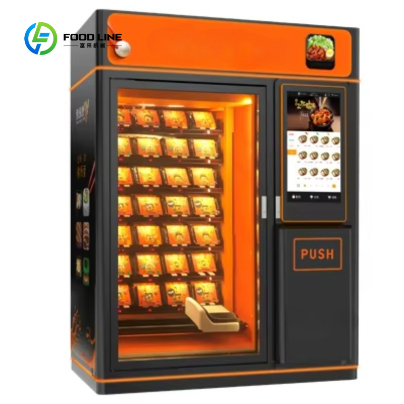 Автомат для продажи горячей ед – обзор и цена Meal Prep Vending Machine