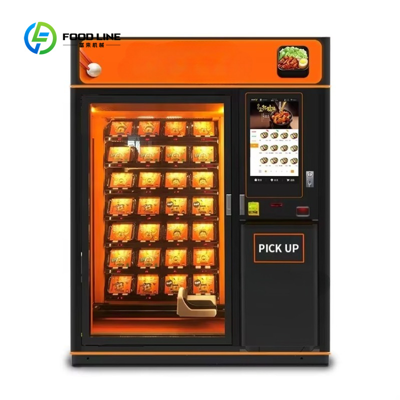 Автомат для продажи горячей ед – обзор и цена Meal Prep Vending Machine