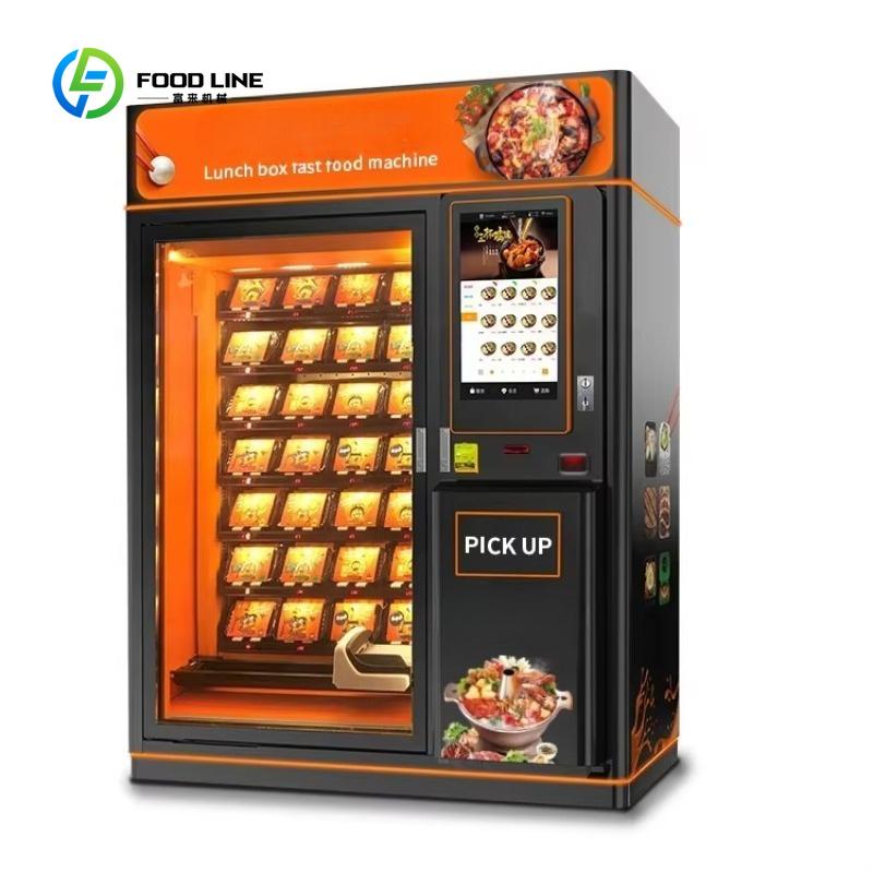 Автомат для продажи горячей ед – обзор и цена Meal Prep Vending Machine